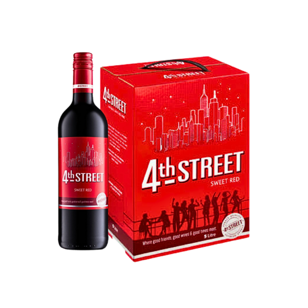 4th Street Sweet Red Wine x12