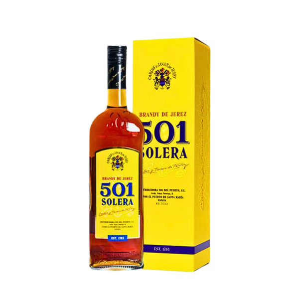 501 BRANDY 1 LTR x12