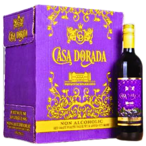 CASA DORADO RED Sparkling x12