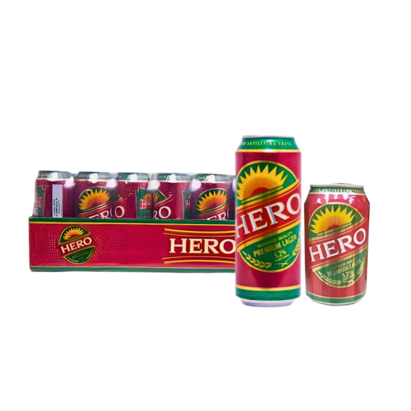 Hero Can Beer big x12