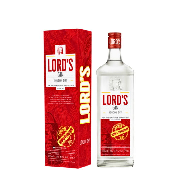 Lord's Dry Gin x12