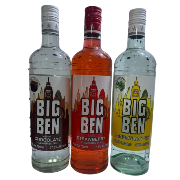 Big Ben Strawberry Gin 75cl x12