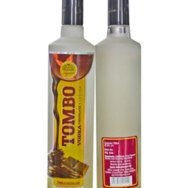 Tombo Vodka Chocolate Flavour 75cl x12